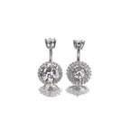 Sterling Silver Crystal Navel Ring - Sterling Silver Crystal Navel Ring - Single-Layer / 6mm by CRUXJEWELRY