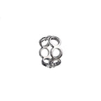 Punk Hoop Stainless Steel Earrings Clicker - Punk Hoop Stainless Steel Earrings Clicker - Single by CRUXJEWELRY