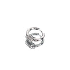 Small Hoop Stainless Steel Earrings - Small Hoop Stainless Steel Earrings - Single by CRUXJEWELRY