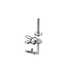 Cute Bunny Internally Threaded Stainless Steel Ear Studs - Cute Bunny Internally Threaded Stainless Steel Ear Studs - 6mm by CRUXJEWELRY