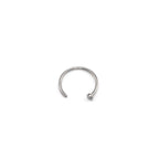 Basic Multicolored Titanium Nose Hoop - Basic Multicolored Titanium Nose Hoop - Sliver / 8mm by CRUXJEWELRY