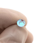 20G Thin Gauge Epoxy Water Drop Translucent Stainless Steel Ear Studs - 20G Thin Gauge Epoxy Water Drop Translucent Stainless Steel Ear Studs - Misty Blue / 0.8mm/20G by CRUXJEWELRY