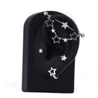 Openwork Pentagram Y2K Ear Chain - product overview