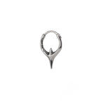Engraved Punk Fangs Stainless Steel Earrings - Engraved Punk Fangs Stainless Steel Earrings - Single by CRUXJEWELRY