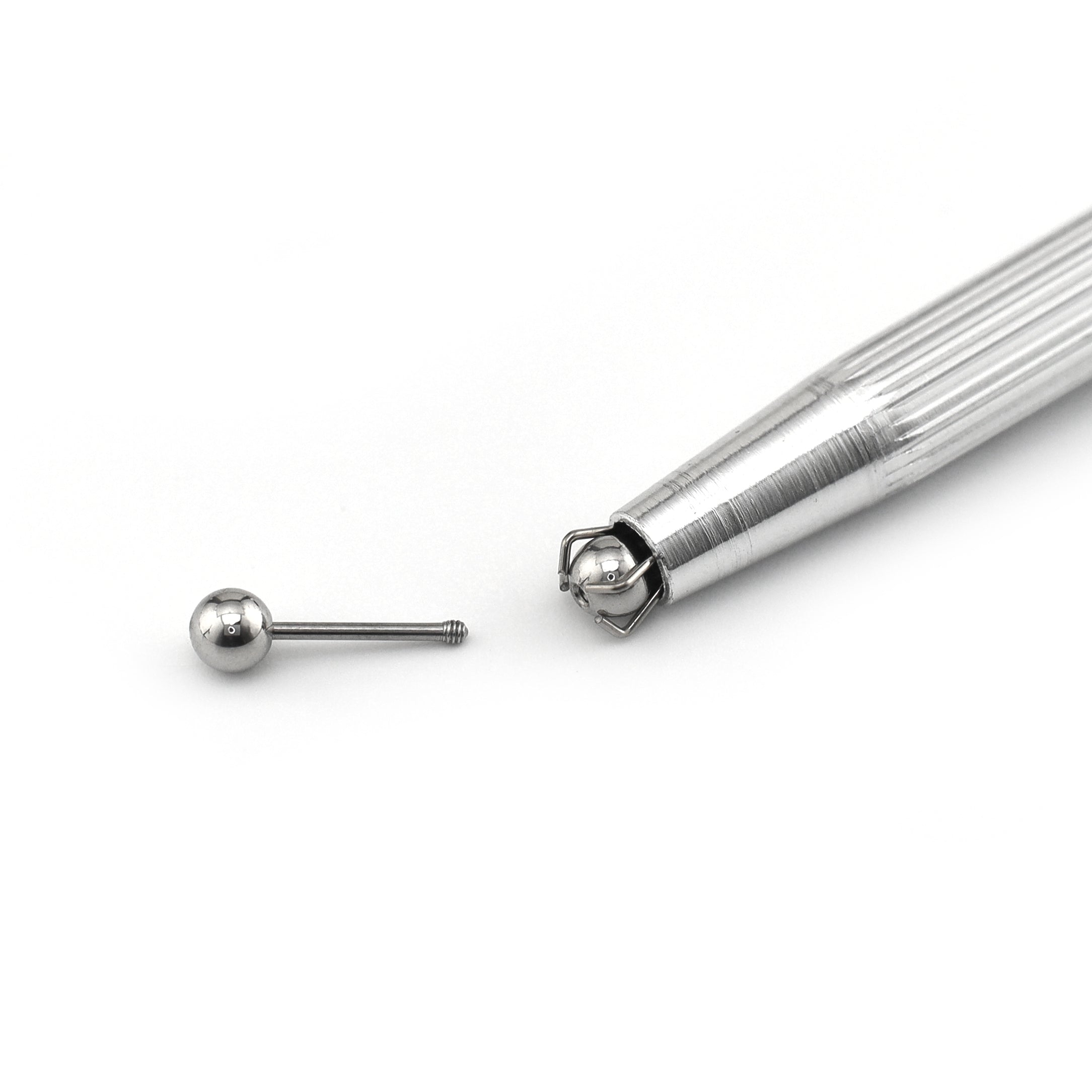 Surgical Stainless Steel Piercing Clamp Helper - Surgical Stainless Steel Piercing Clamp Helper - Silver by CRUXJEWELRY