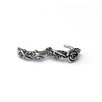 3D Rose Stainless Steel Earrings - 3D Rose Stainless Steel Earrings - Single by CRUXJEWELRY