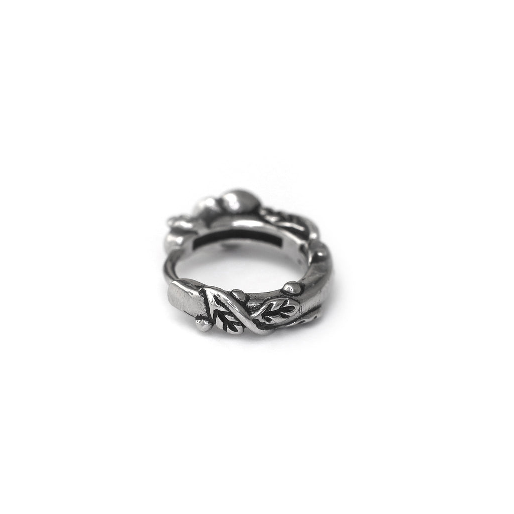 3D Rose Stainless Steel Earrings - 3D Rose Stainless Steel Earrings - Single by CRUXJEWELRY