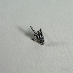 Heavy Metal Skeleton Ear Stack | Rock Hand, Tentacle & Spiked Skull Earrings Set