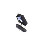 CRUX - MOP Cross Coffin Ear Studs - CRUX - MOP Cross Coffin Ear Studs - Single / 0.8mm/20G by CRUXJEWELRY