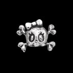 CRUX - Skull Bow Internally Threaded stainless steel Studs - CRUX - Skull Bow Internally Threaded stainless steel Studs - 6mm by CRUXJEWELRY