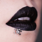 CRUX - Skull Bow Internally Threaded stainless steel Studs - CRUX - Skull Bow Internally Threaded stainless steel Studs - 6mm by CRUXJEWELRY