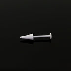 Spike Externally Threaded Stainless Steel Ear Studs - Spike Externally Threaded Stainless Steel Ear Studs - 6mm by CRUXJEWELRY
