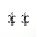 Vintage Anchor & Cross Stainless Steel Earrings - product image 3