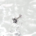 Oil Slick Pentagram Internally Threaded Stainless steel Studs - Oil Slick Pentagram Internally Threaded Stainless steel Studs - 6mm by CRUXJEWELRY
