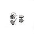 "Shut Up" Skull Stainless steel Ear Studs - "Shut Up" Skull Stainless steel Ear Studs - Default Title by CRUXJEWELRY
