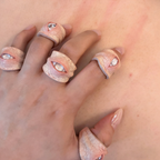 Hyper-realistic Flesh Eye Ring - Silicone Human Skin Eyeball Jewelry