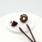 Star Baker - Doughnut Stainless Steel Ear Studs - Star Baker - Doughnut Stainless Steel Ear Studs - Single / 0.8mm/20G by CRUXJEWELRY