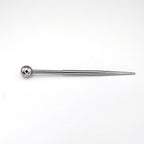 3PCS Stainless Steel Externally Threaded Piercing Guide Needle - 3PCS Stainless Steel Externally Threaded Piercing Guide Needle - Tongue Stud 3PCS by CRUXJEWELRY