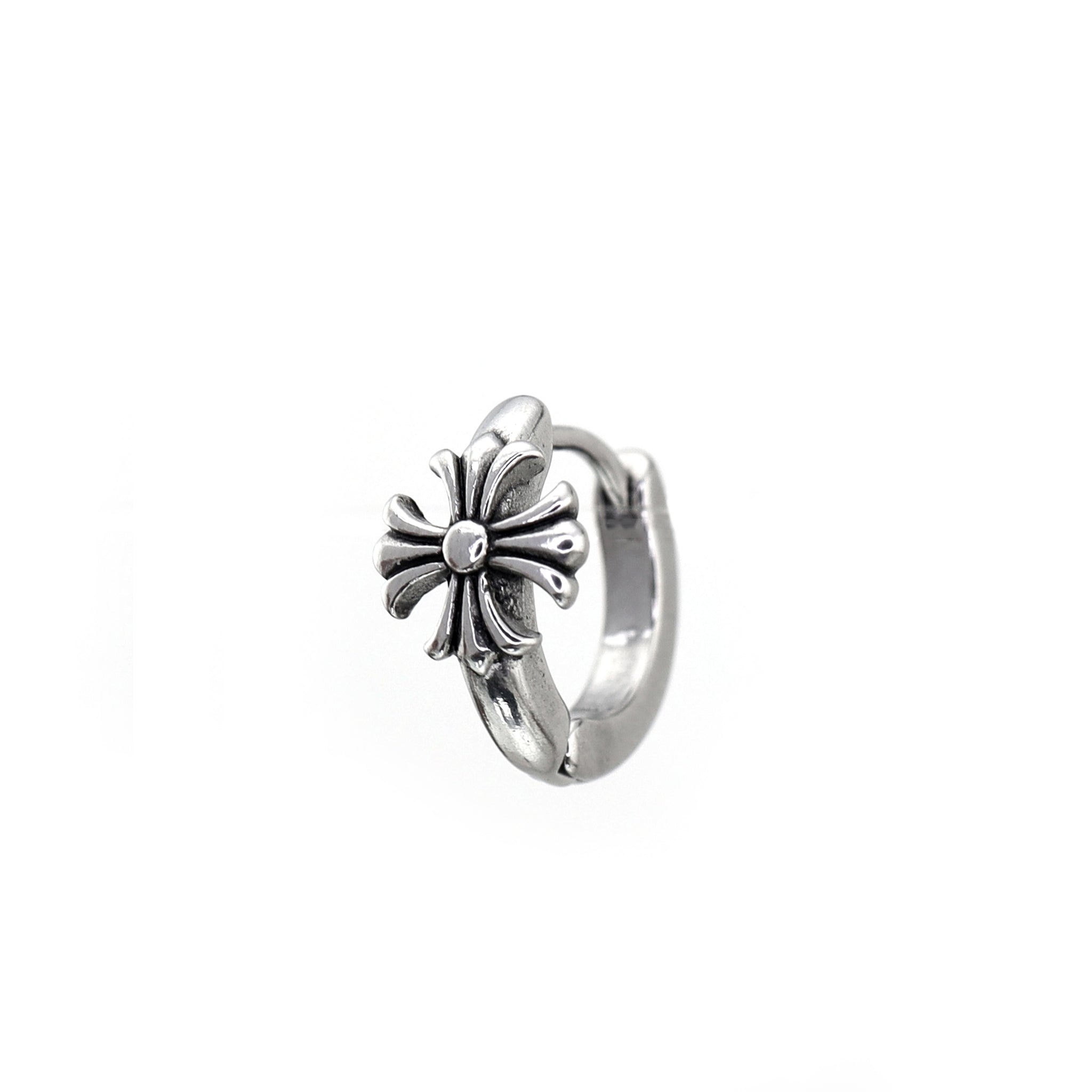 Vintage Cross stainless steel Earrings - Vintage Cross stainless steel Earrings - Single by CRUXJEWELRY