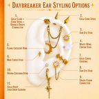 MLP  Princess Celestia - Daybreaker Series Earring Stack Set