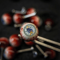 Cthulhu Eye - The Faith Heart | Ear/Tongue/Lip Titanium Studs