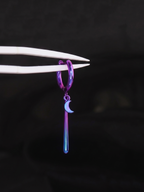 MLP Princess Luna  Earrings Set - Titanium