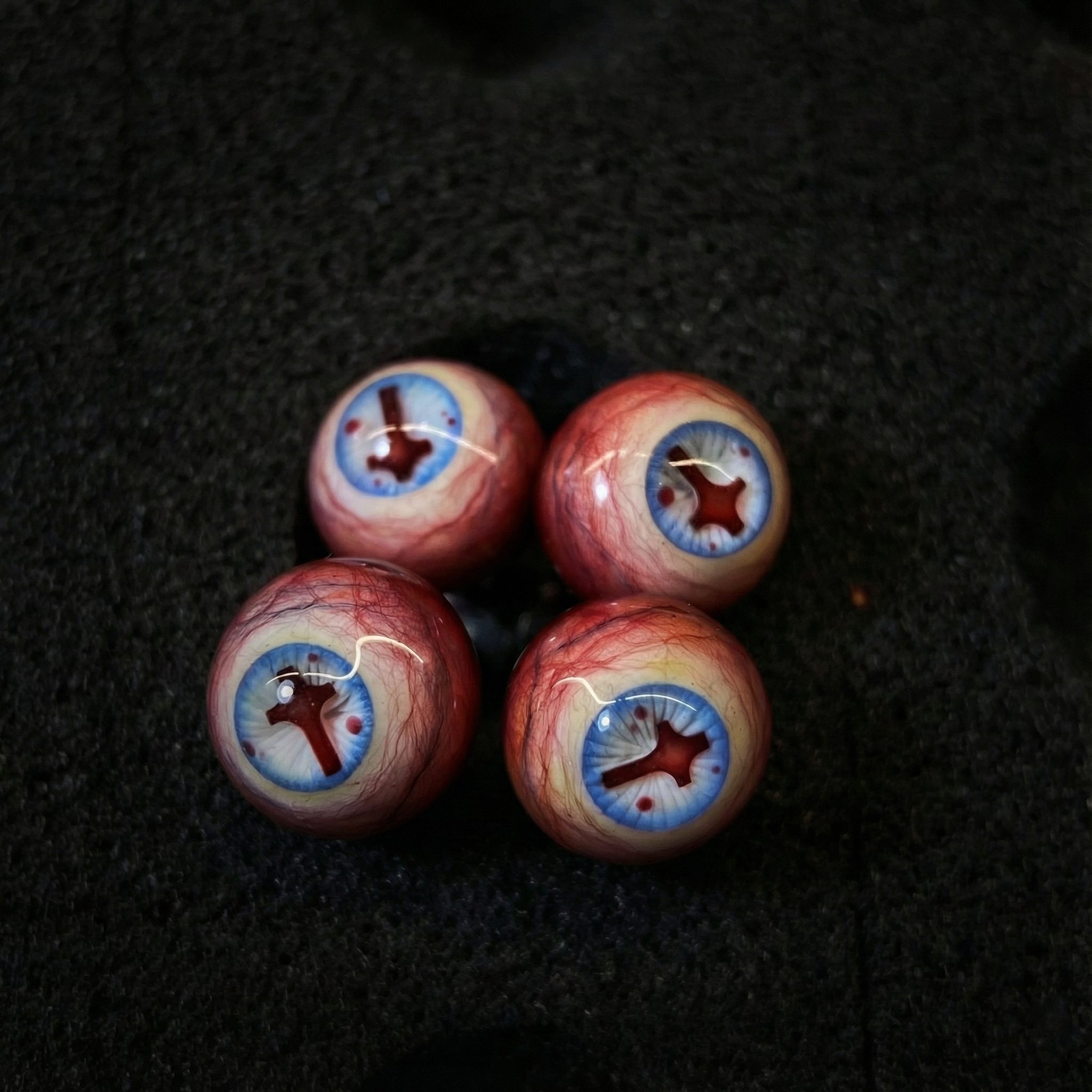 Cthulhu Eye - CURX Limited Titanium Eyeball | Ear/Lip/Tongue Titanium Studs
