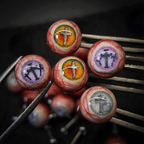 Cthulhu Eye - CURX Limited Titanium Eyeball | Ear/Lip/Tongue Titanium Studs