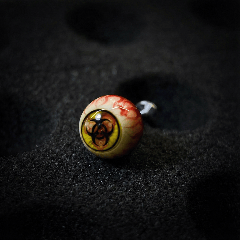 Cthulhu Eye - Toxic Protocol | Ear/Tongue/Lip Titanium Studs