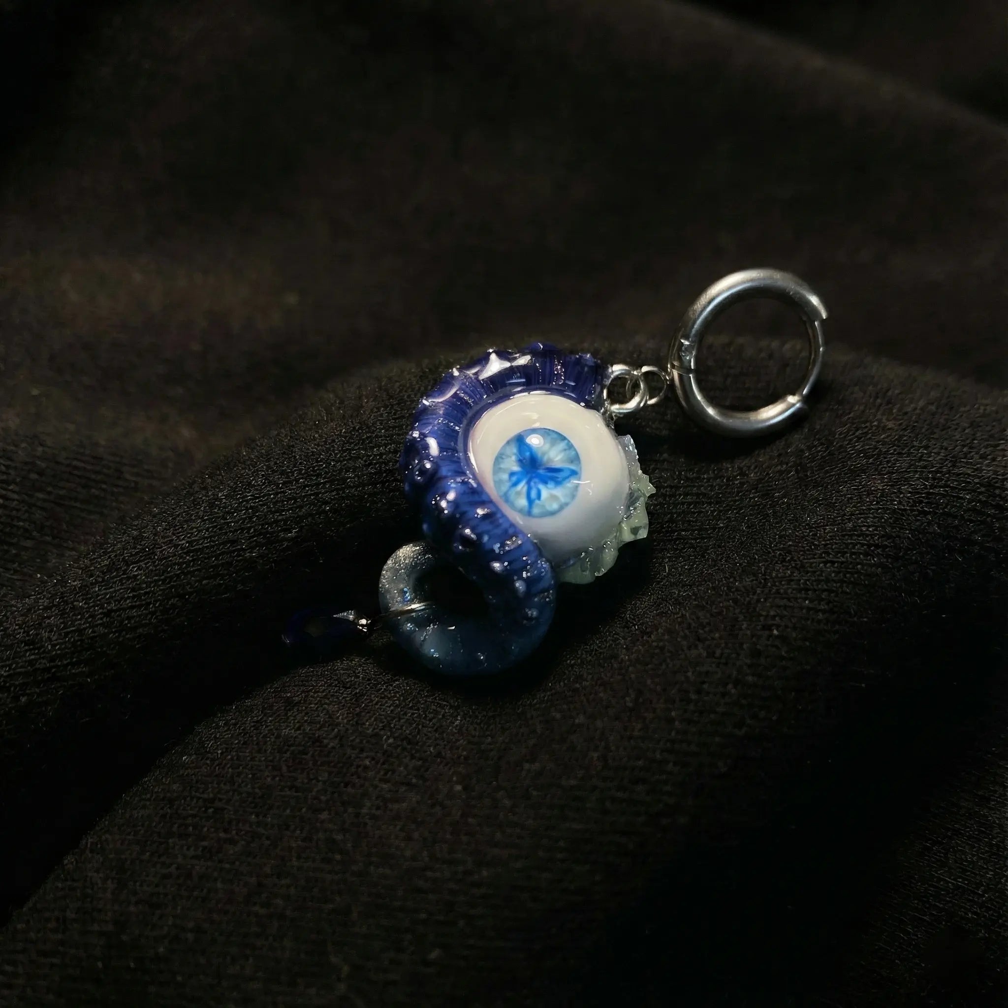 Cthulhu Eye - Ocean Octopus Tentacle Earrings