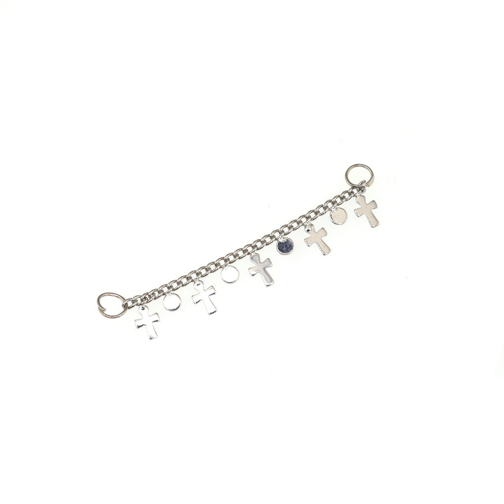 Metal Gotic Cross Stainless Steel Ear Chain - Metal Gotic Cross Stainless Steel Ear Chain - Cross Chain by CRUXJEWELRY