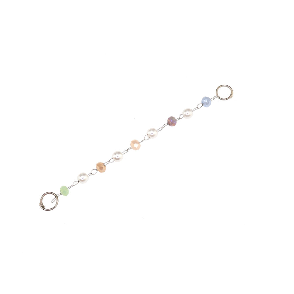 Macaron Color Ball Ear Chain - Macaron Color Ball Ear Chain - Macaron Chain by CRUXJEWELRY