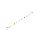 Macaron Color Ball Ear Chain - Macaron Color Ball Ear Chain - Macaron Chain by CRUXJEWELRY