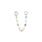 Macaron Color Ball Ear Chain - Macaron Color Ball Ear Chain - Macaron Chain by CRUXJEWELRY