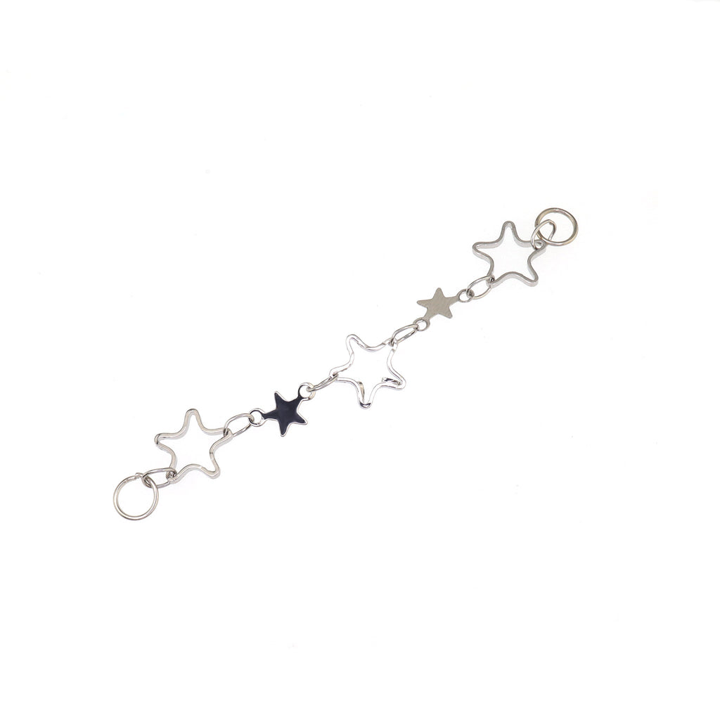 Openwork Pentagram Y2K Ear Chain - product image 7