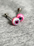 Cthulhu Eye - Dopamine Rush Eyeball｜Ear/Tongue/Lip Titanium Studs