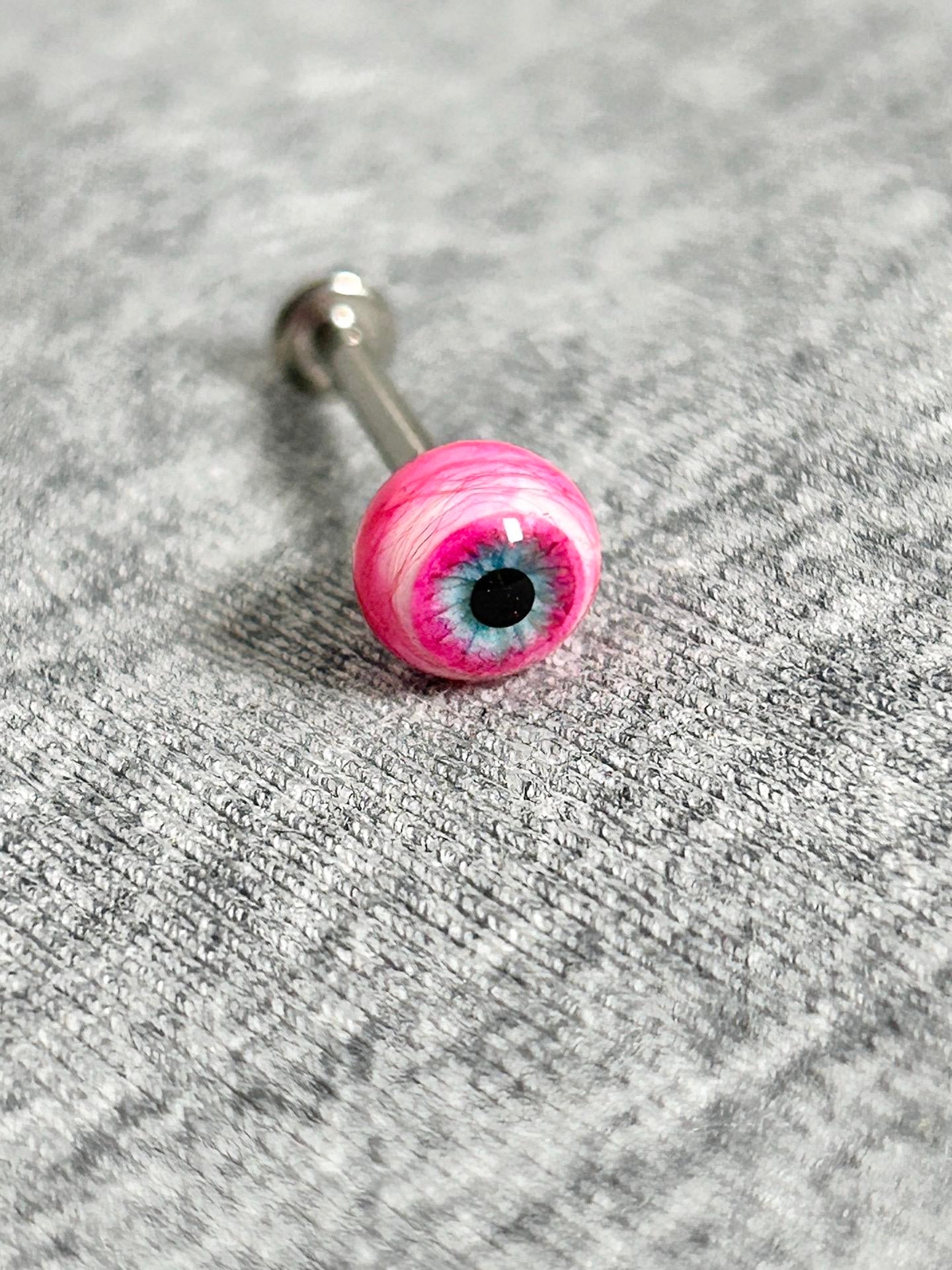 Cthulhu Eye - Dopamine Rush Eyeball｜Ear/Tongue/Lip Titanium Studs