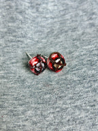 Cthulhu Eye - The Sealing Eye Ear/Lip/Tongue Studs - Cthulhu Eye - The Sealing Eye Ear/Lip/Tongue Studs - Set(2PCS) / Flat-Back（Default） / 4mm by CRUXJEWELRY
