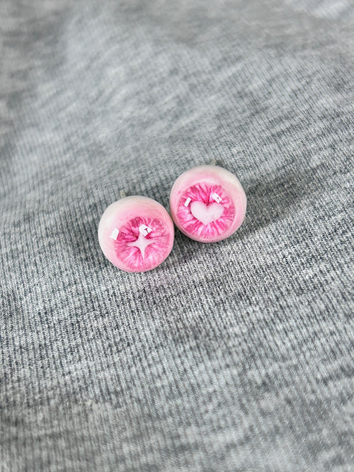 Cthulhu Eye - Heart&Crux | Ear/Tongue Studs - product overview