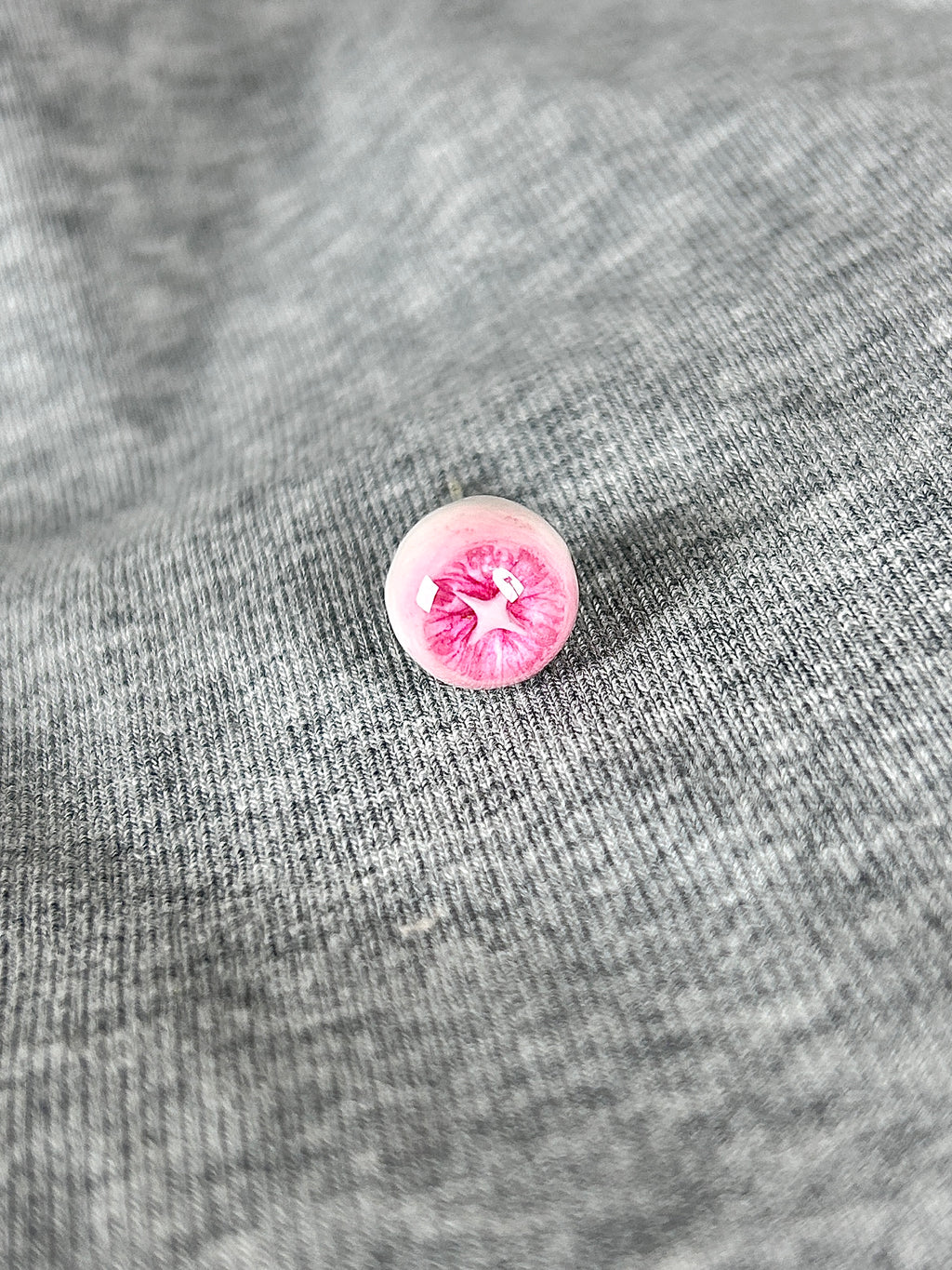 Cthulhu Eye - Heart&Crux | Ear/Lip/Tongue Studs - Cthulhu Eye - Heart&Crux | Ear/Lip/Tongue Studs - Crux (1PCS) / Flat-Back（Default） / 4mm by CRUXJEWELRY