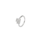 Kyoto Limited - Stainless Steel Word Clip & Fake Hoop - Kyoto Limited - Stainless Steel Word Clip & Fake Hoop - 喵 / Hoop / 8mm by CRUXJEWELRY