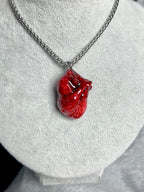 Cthulhu Eye - Beating Dark Heart Necklaces - Cthulhu Eye - Beating Dark Heart Necklaces - Vein Pulse by CRUXJEWELRY