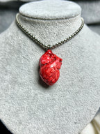 Cthulhu Eye - Beating Dark Heart Necklaces - Cthulhu Eye - Beating Dark Heart Necklaces - Vein Pulse by CRUXJEWELRY