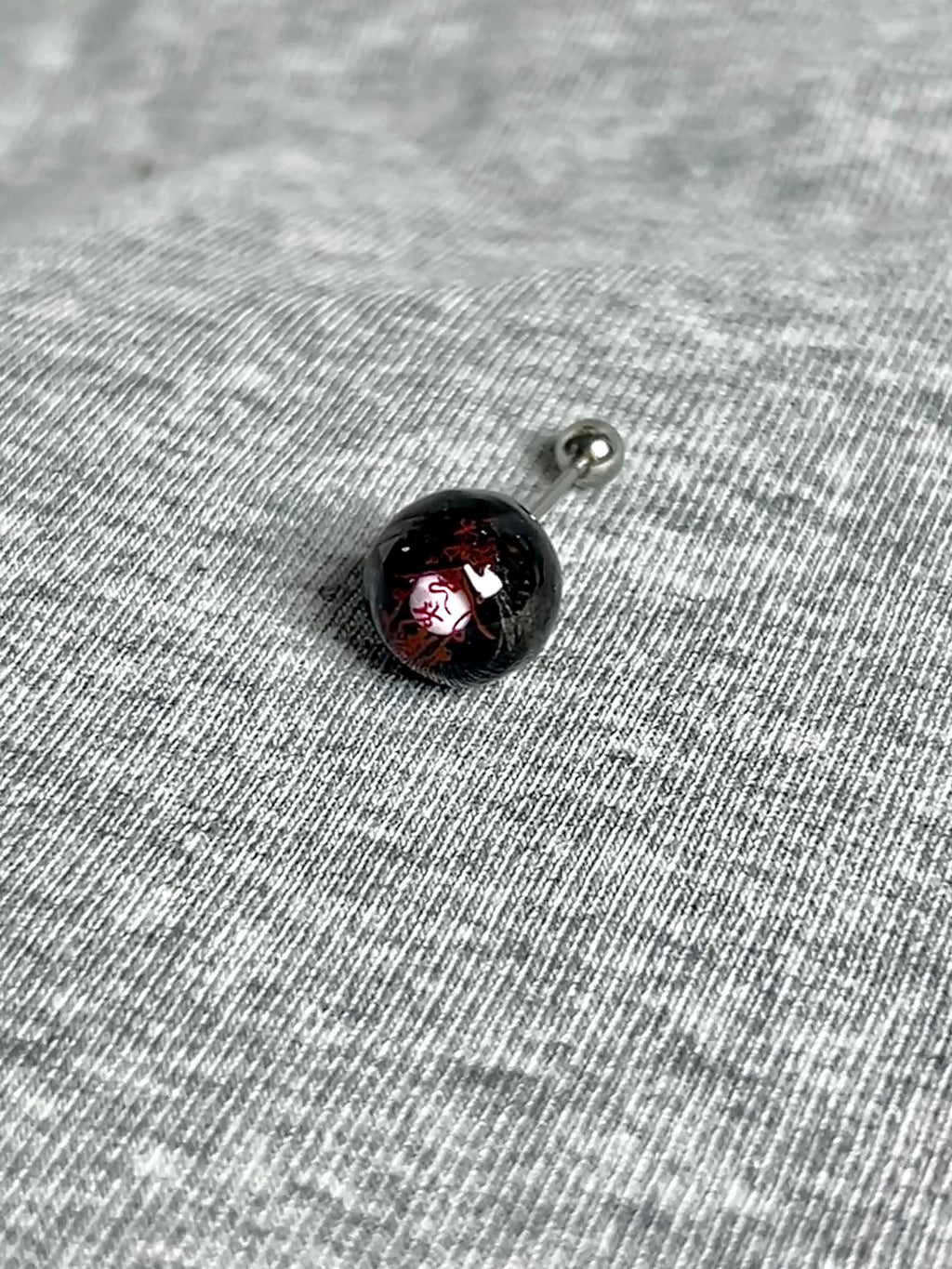 Cthulhu Eye - Ward Series | Ear/Lip/Tongue Studs - Cthulhu Eye - Ward Series | Ear/Lip/Tongue Studs - Ward of Shelter / Flat-Back（Default） / 4mm by CRUXJEWELRY