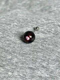 Cthulhu Eye - Ward Series | Ear/Lip/Tongue Studs - Cthulhu Eye - Ward Series | Ear/Lip/Tongue Studs - Ward of Shelter / Flat-Back（Default） / 4mm by CRUXJEWELRY