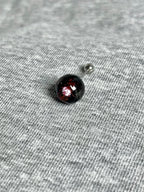 Cthulhu Eye - Ward Series | Ear/Lip/Tongue Studs - Cthulhu Eye - Ward Series | Ear/Lip/Tongue Studs - Ward of Shelter / Flat-Back（Default） / 4mm by CRUXJEWELRY