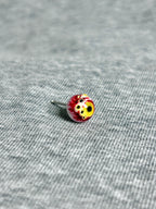 Cthulhu Eye - CandyGaze | Ear/Lip/Tongue Studs - Cthulhu Eye - CandyGaze | Ear/Lip/Tongue Studs - Lustrous Lollipop / Flat-Back（Default） / 4mm by CRUXJEWELRY
