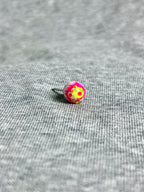 Cthulhu Eye - CandyGaze | Ear/Lip/Tongue Studs - Cthulhu Eye - CandyGaze | Ear/Lip/Tongue Studs - Echoing Gum / Flat-Back（Default） / 4mm by CRUXJEWELRY