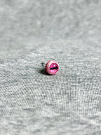 Cthulhu Eye - Lateral Gaze | Ear/Lip/Tongue Studs - Cthulhu Eye - Lateral Gaze | Ear/Lip/Tongue Studs - Third Eye / Flat-Back（Default） / 4mm by CRUXJEWELRY