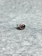 Cthulhu Eye - Lateral Gaze | Ear/Lip/Tongue Studs - Cthulhu Eye - Lateral Gaze | Ear/Lip/Tongue Studs - The Keepsake / Flat-Back（Default） / 4mm by CRUXJEWELRY